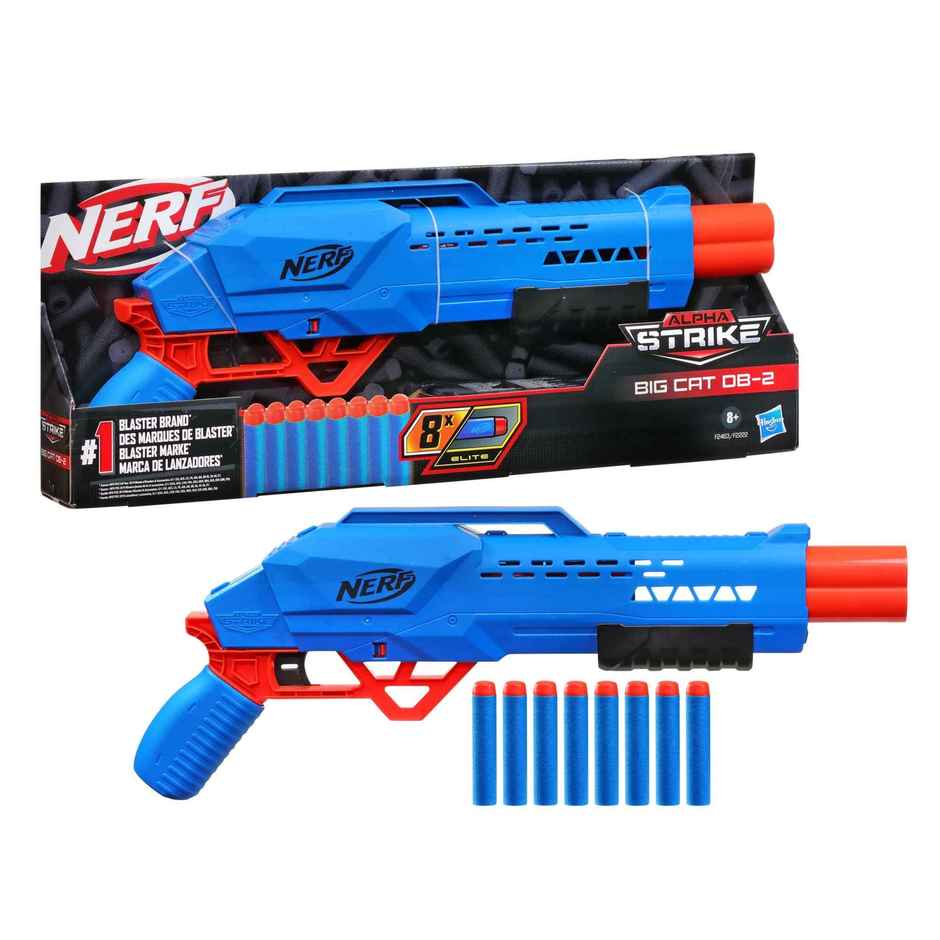 Hasbro Nerf Alpha Strike Big Cat DB-2 Blaster Gun