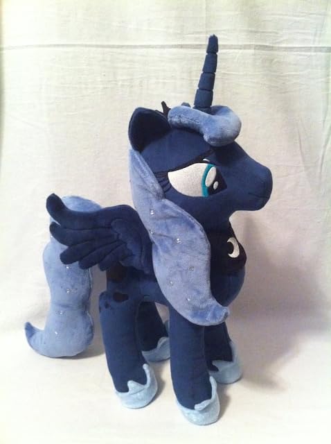 TOYZEELAND Plush Princess Luna Soft Toy 50 cm | Pony Soft Toys | Pony Soft Toy