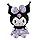 Tickles Cute Anime Doll Soft Stuffed Plush Toy for Kids Boys & Girls Birthday Gift (Color: Black & Purple; Size: 20 cm)
