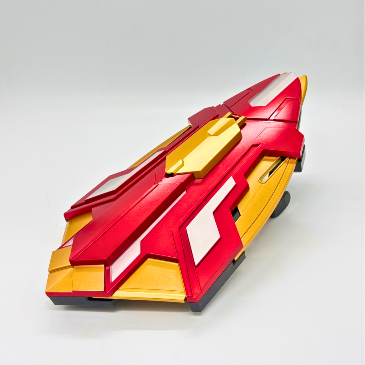 Iron Man Shield Water Bullet Launcher Toy with Light and Sound Effects