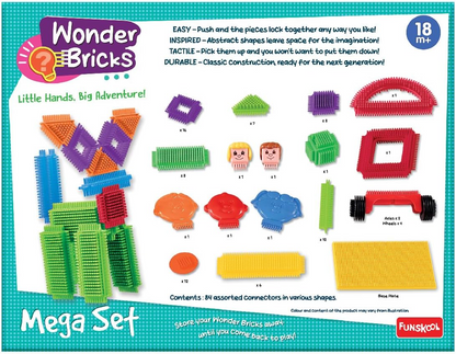 Funskool Wonder Bricks Mega Set