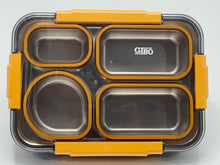 Prime Deals Leak-Proof Stainless Steel Lunch Box – 3 Compartment (750 ml, Blue)