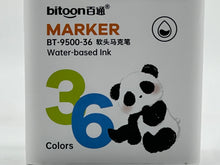 GBR BT9500 Multicolor Dual End Marker Set of 36 Pcs