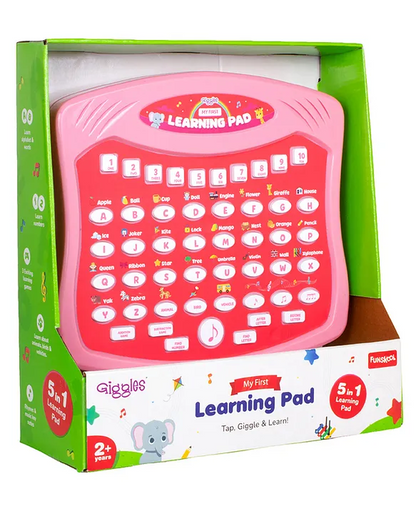 Giggles My First Learning Pad - 5 in 1 Educational Toy