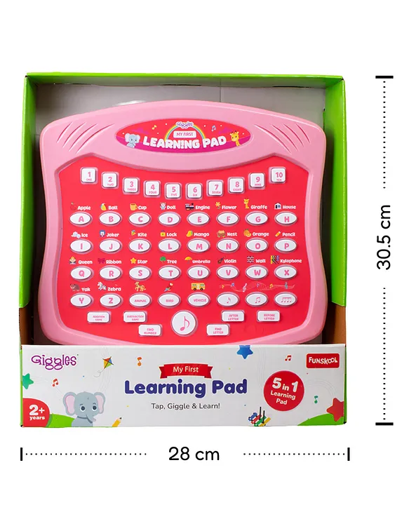 Giggles My First Learning Pad - 5 in 1 Educational Toy