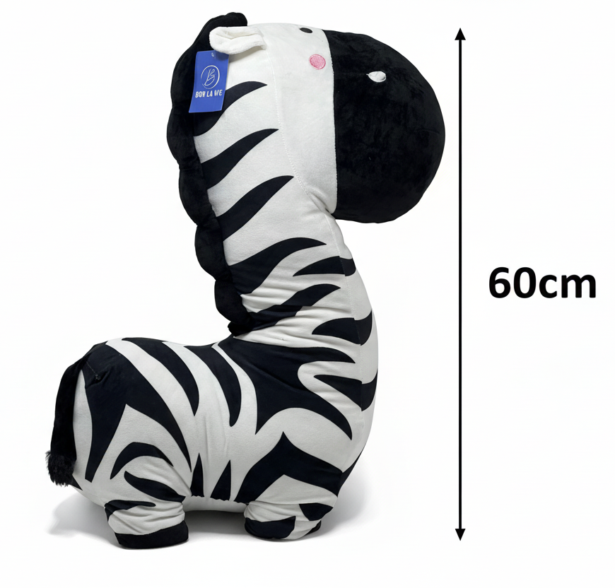 Zebra Large Soft Toys 60 cm