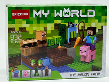 Minecraft the Melon Farm 832 Building Block Set Game