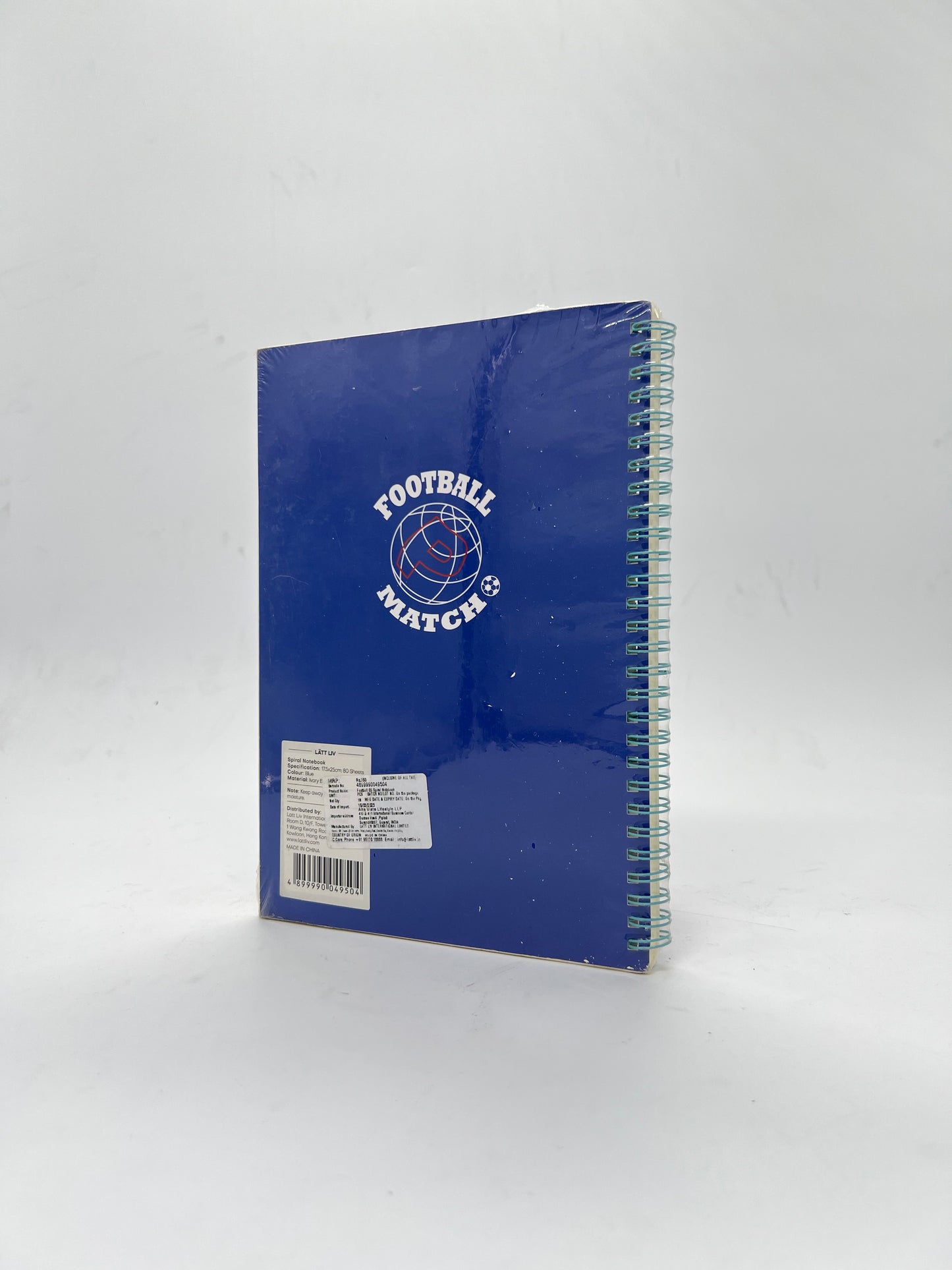 Football Theme B5 Spiral Notebook