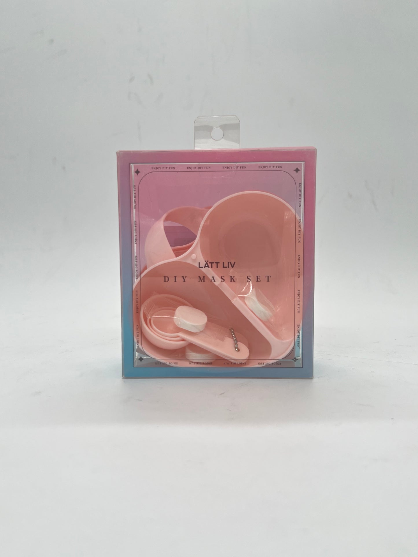 Heart Shaped DIY Face Mask Mixing Bowl Tool Kit
