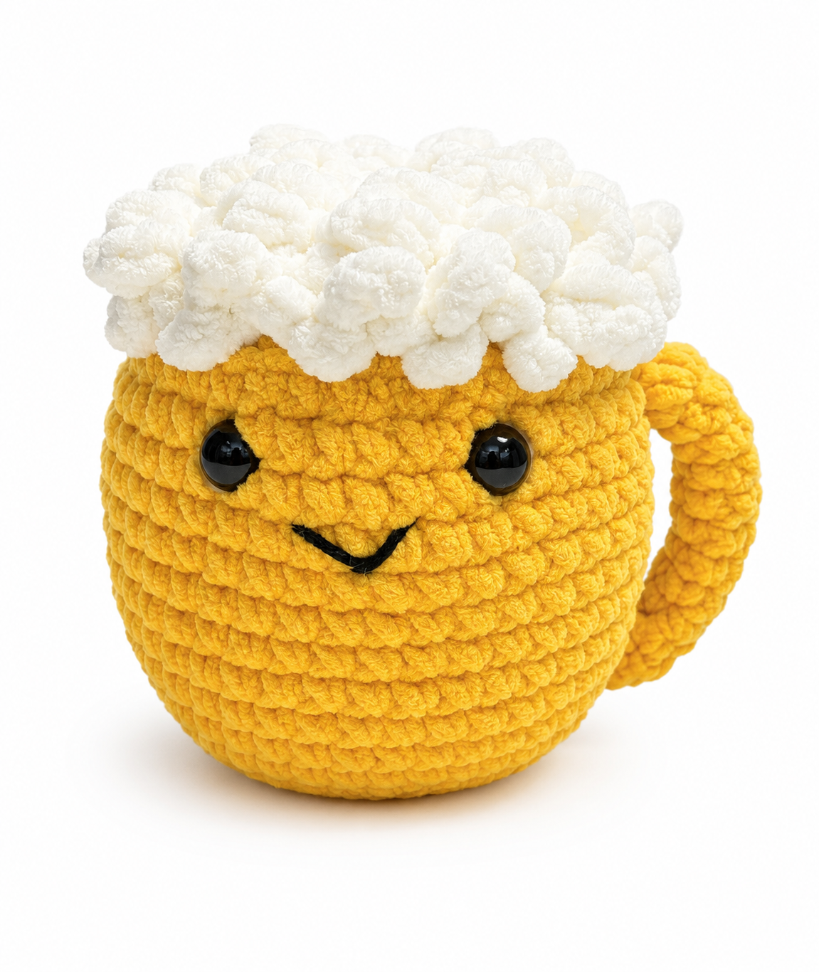 Handmade Crochet Beer Mug Plush