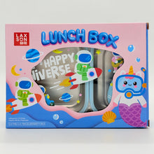 Happy Steel Lunch Box with 3 Compartment
