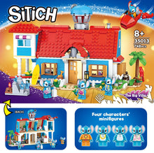 Stitch Big Villa Building Blocks Set – 748 Pcs