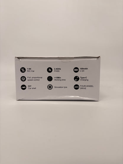 Desktop Grey 1:64 Remote Control Drift Car