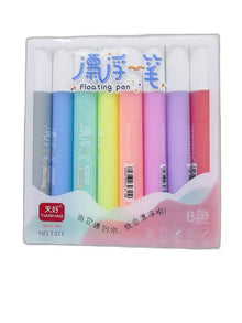 Floating Pen Set – 8 Pastel Colour Pens