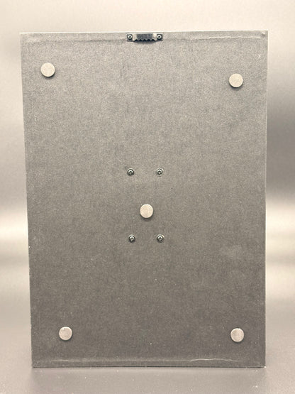 TOYVELLY  3D Diecast Model Car Frame Diecast Metal Car Interactive Wall Decor with Openable Doors, Pull Back Display Car 1 PC