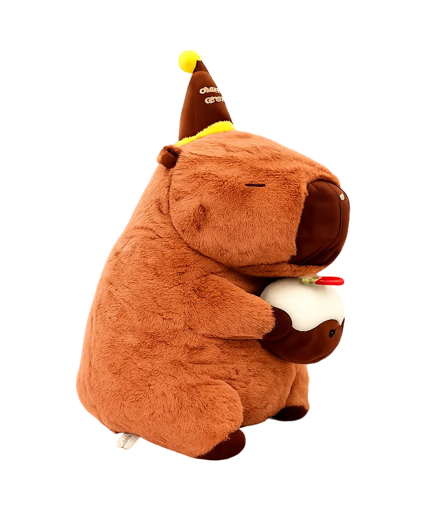 Capybara with Cupcake Plush Toys 40cm