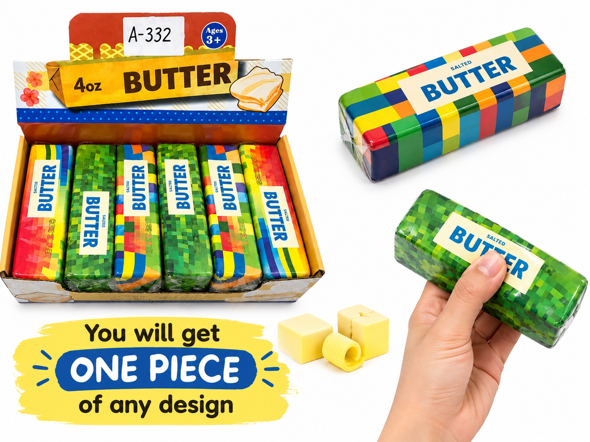 Butter Stick Squishy Toy