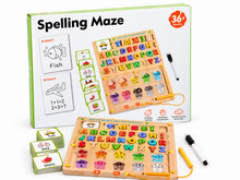 Magnetic Spelling Maze Board Game