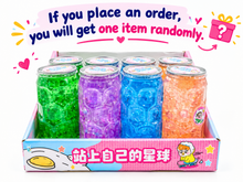 Shinchan Space Adventure Glitter Slime Bottle with Surprise Charm