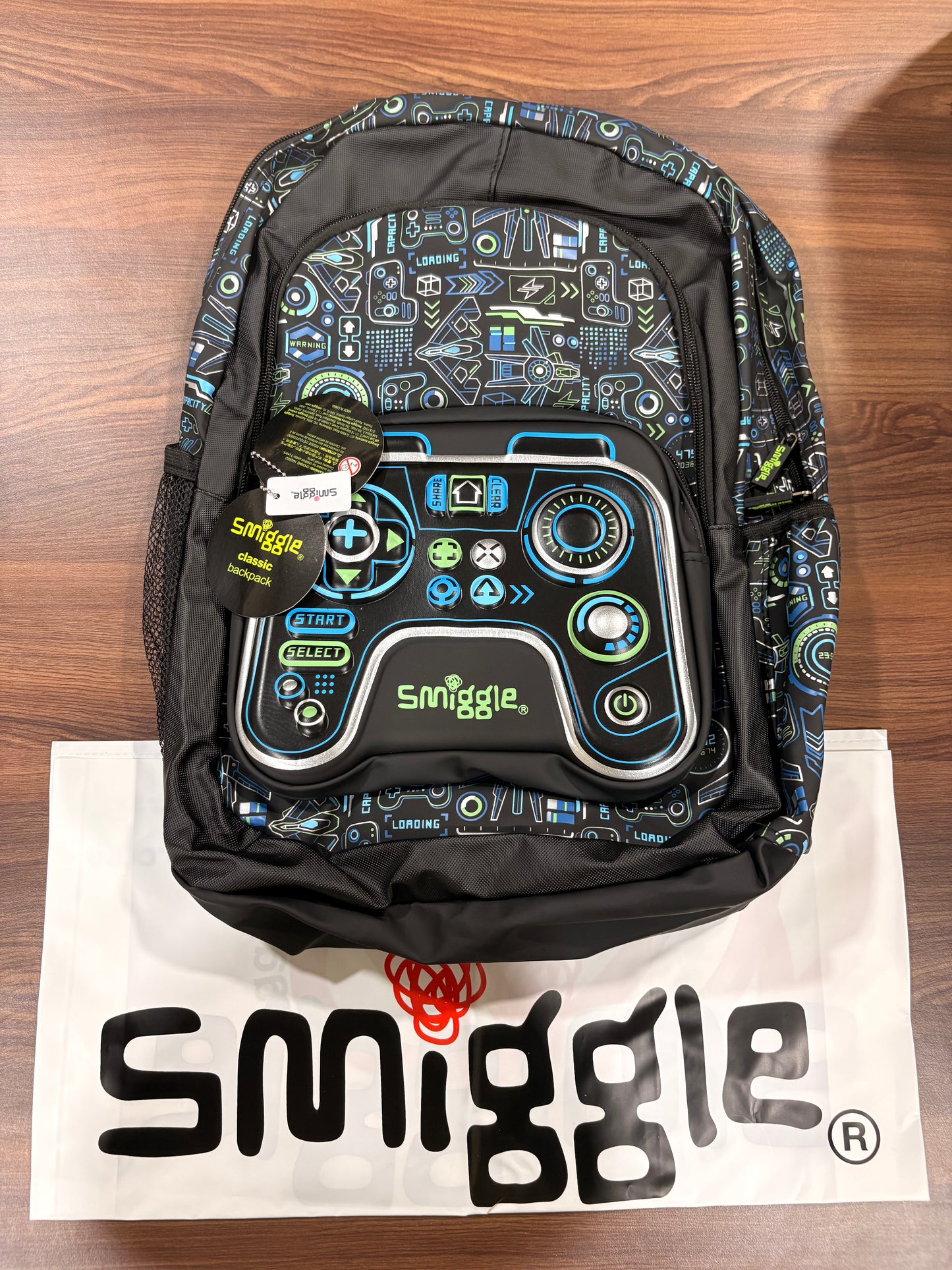 Smiggle School Backpack - Playstation