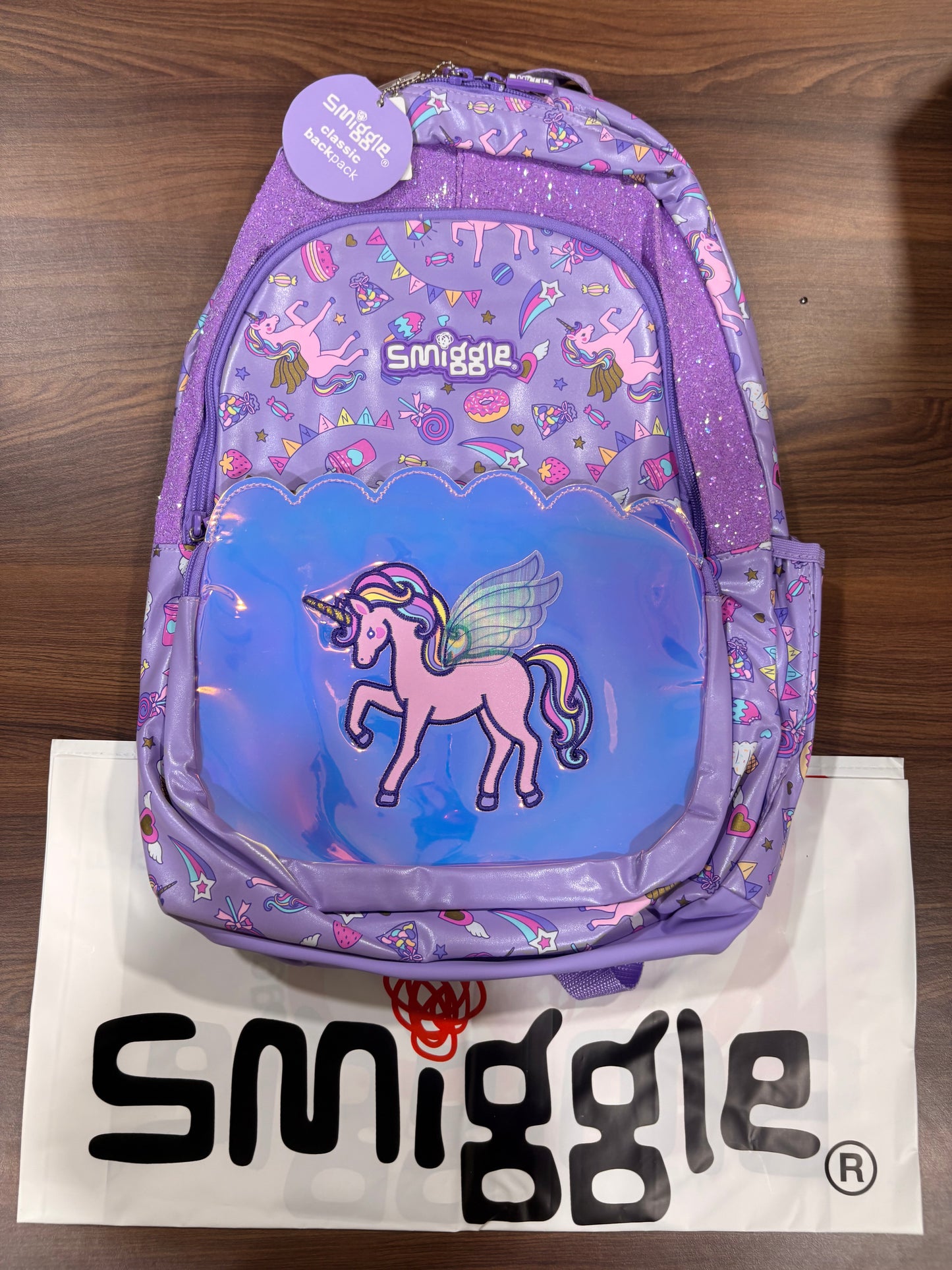 Smiggle School Backpack - Unicorn