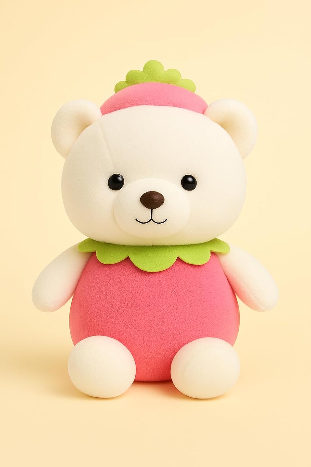 Strawberry Teddy Bear & Avocado Plush Toy Combo | Soft Stuffed Toys for Kids, Boys & Girls | Cute Hugging Cushion for Birthday, Valentine & Home Décor