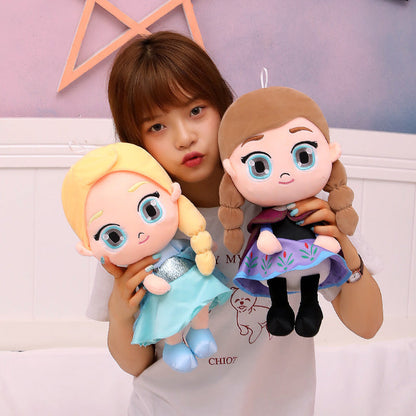 Cute Anna & Elsa Doll Plush Toy