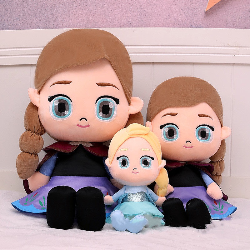 Cute Anna & Elsa Doll Plush Toy