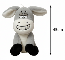 Cheeky Grinning Donkey Soft Plush Toy — 45 cm