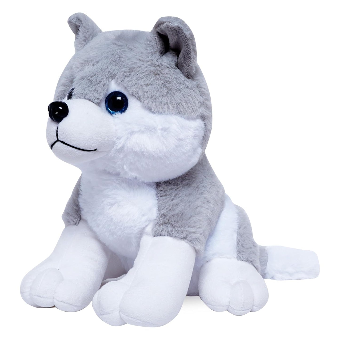 SWARAH Husky Dog Plush Toy for Boys & Girls | Plush Husky Dog Stuffed Animal Puppy Soft Toy