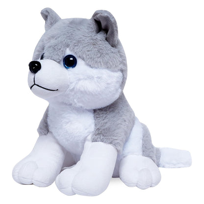 SWARAH Husky Dog Plush Toy for Boys & Girls | Plush Husky Dog Stuffed Animal Puppy Soft Toy