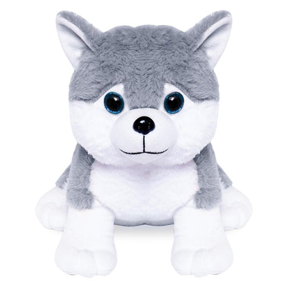 SWARAH Husky Dog Plush Toy for Boys & Girls | Plush Husky Dog Stuffed Animal Puppy Soft Toy