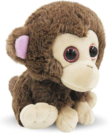 Cute Monkey Small Stuffed Plush Toy - Brown