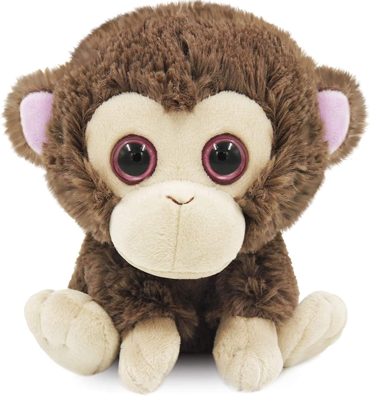 Cute Monkey Small Stuffed Plush Toy - Brown