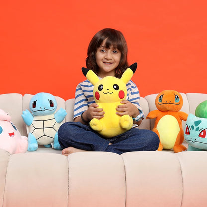 Mirada Pokémon Squirtle Soft Plush Toy – 25cm | Official Licensed Blue Stuffed Animal Doll for Kids, Boys & Girls | Super Soft & Comfortable Cuddly Character | Ideal Gift for Birthday & Festivals