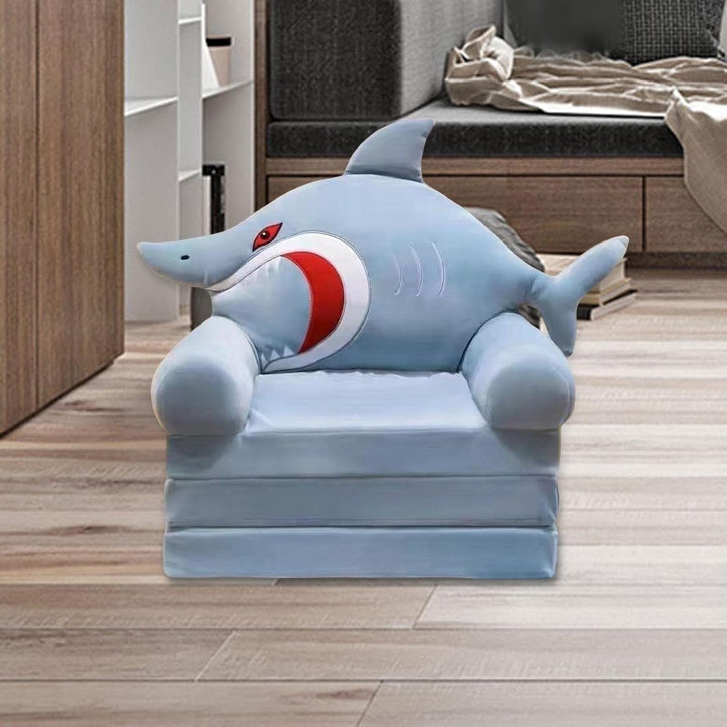 CLUB BOLLYWOOD®Kids Foldable Sofa Chair Three Floors Cartoon Foldable Kids Sofa for Bedroom|Home & Garden | Furniture |Home & Garden|1 Lazy Folding Small Sofa