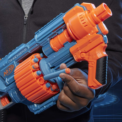 Nerf Elite 2.0 Shockwave RD 15 Blaster for kids 8Y+, Multicolour