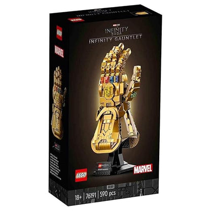 LEGO Marvel Infinity Gauntlet 76191 Collectible Building Kit; Thanos Right Hand Gauntlet Model with Infinity Stones