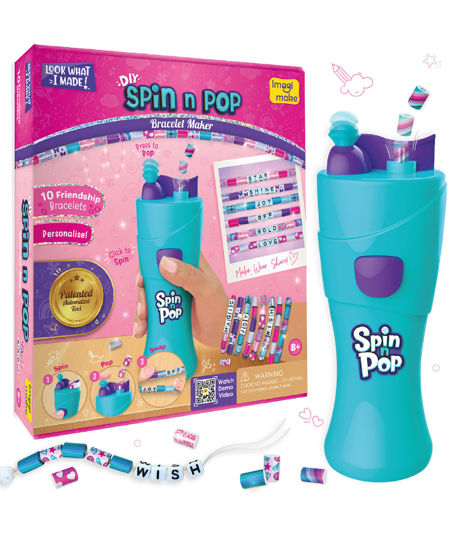 Imagimake Diy Spin n Pop Bracelet Maker