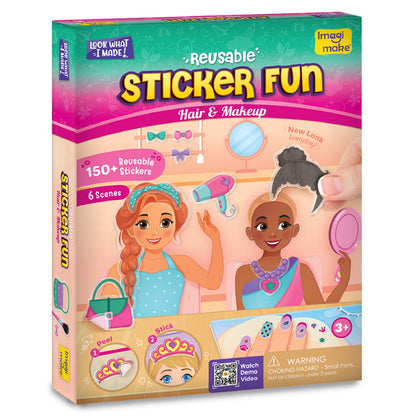 Imagimake Sticker Fun Hair & Makeup