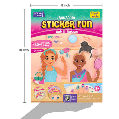 Imagimake Sticker Fun Hair & Makeup