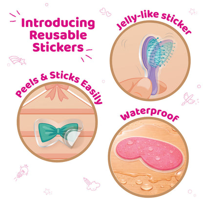 Imagimake Sticker Fun Hair & Makeup