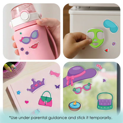 Imagimake Sticker Fun Hair & Makeup