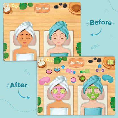 Imagimake Sticker Fun Hair & Makeup