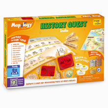 Imagimake Kid,Teen,Adult Mapology History Quest,India,Historical Board Game,Explore 8 ERAS of Indian History with Discovery Lenses,Artefact Tokens,Ancient Dice,Educational Toy,Birthday Gift
