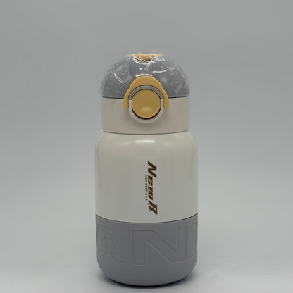 Insulated Steel Sipper with Soft Fabric Bottle Holder 500ml