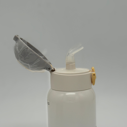 Insulated Steel Sipper with Soft Fabric Bottle Holder 500ml