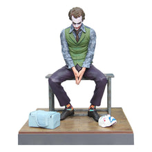 Joker Sitting on Chair Premium Action Figure with Display Base