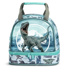 Jurassic World Dinosaur Lunch Bag with Handle – Double Compartment
