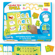 Imagimake Learn to Spell Phonics Kit with Stamps and Activity Books